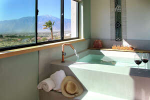 Splurge on a hot tub hotel room for Valentine's Day