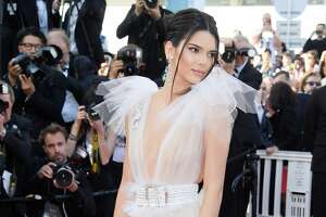 Models, actresses try out revealing gowns at the Cannes Film Festival